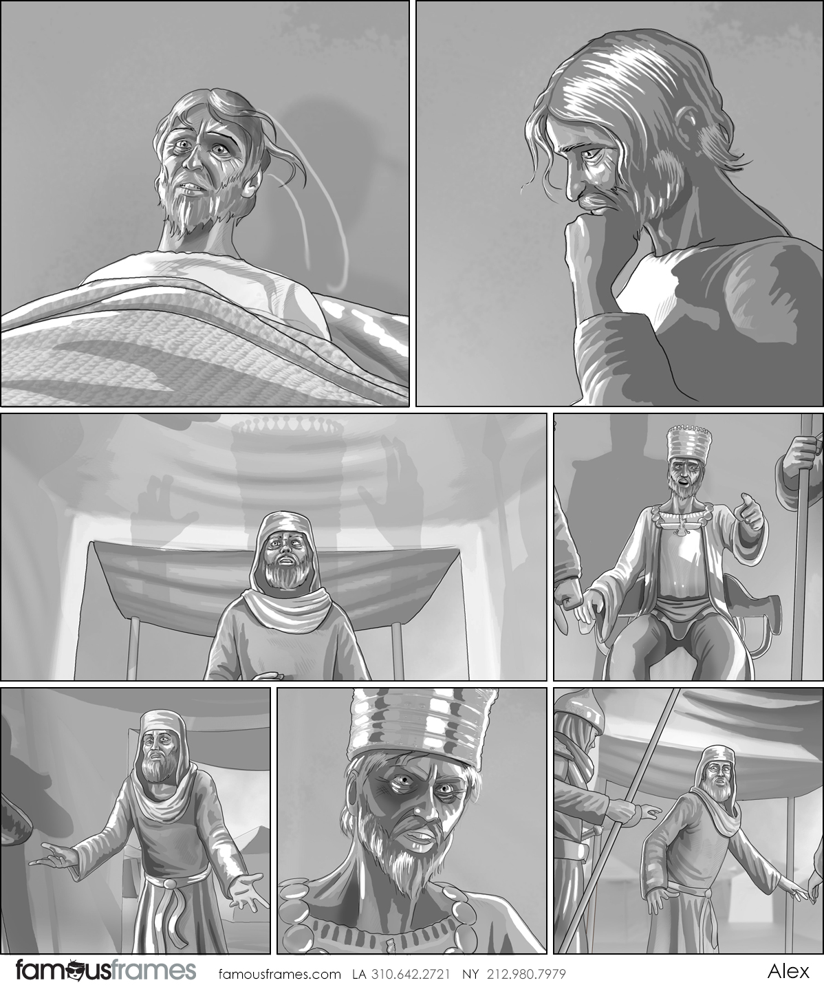 Alex's People - B&W Tone storyboard art (Image #31467_8_1592784233)