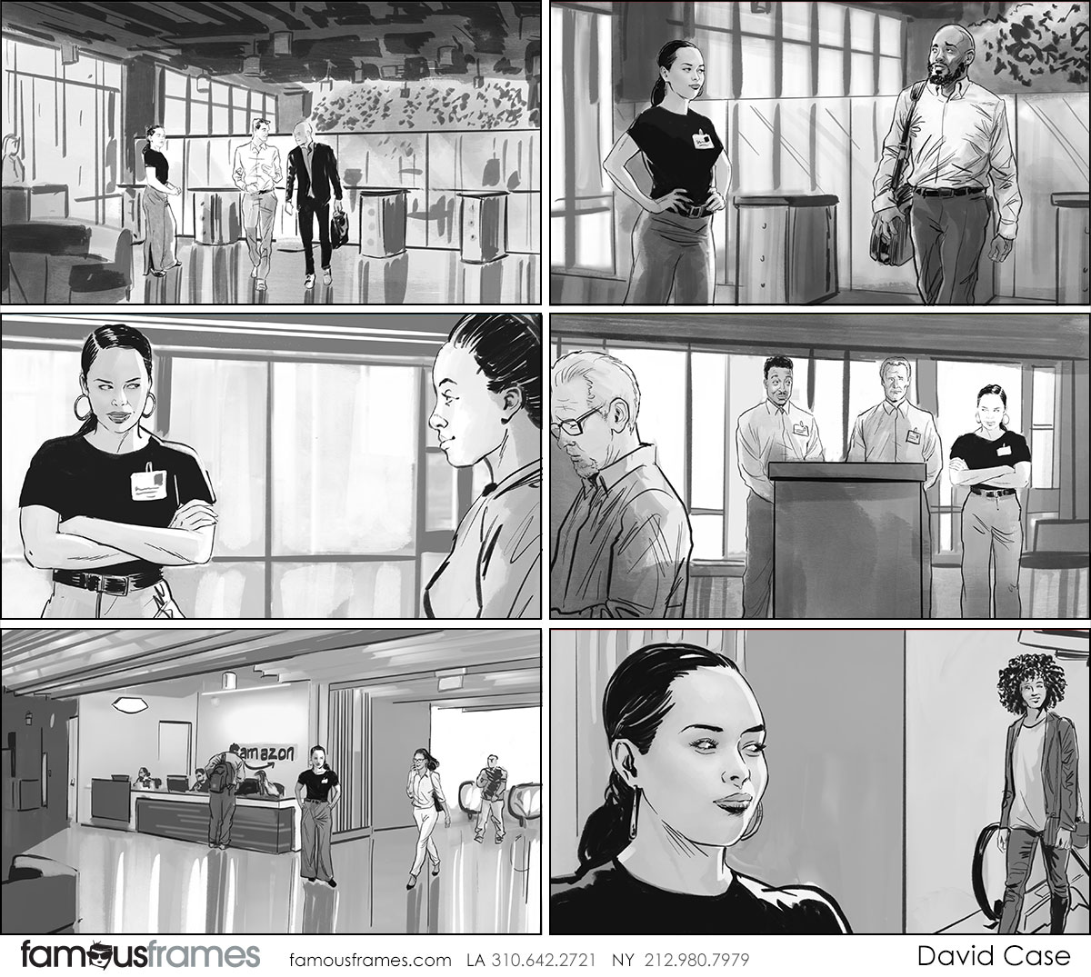 David Case's People - B&W Tone storyboard art (Image #314_113_1572306709)