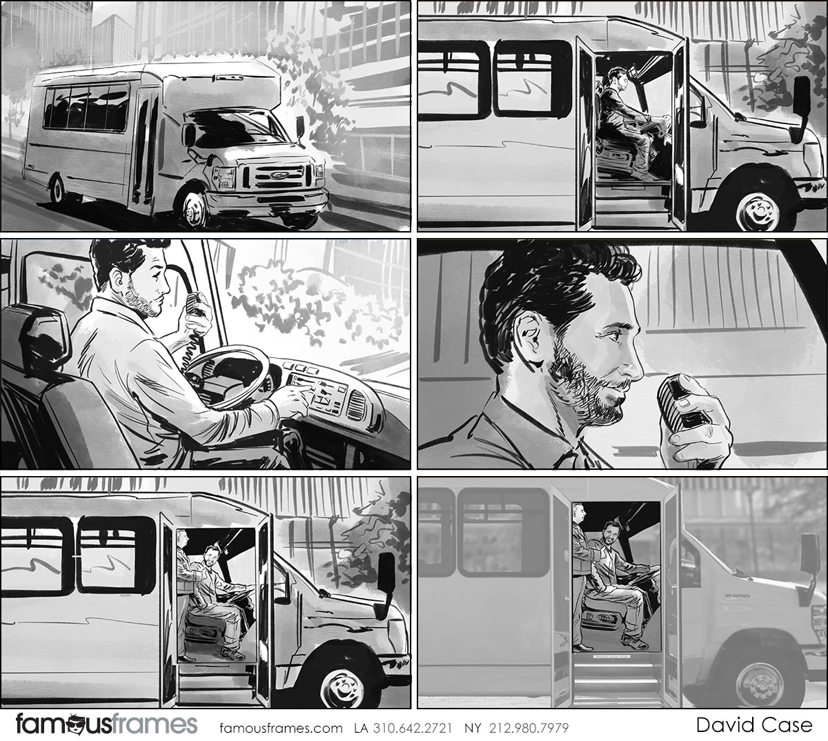 David Case's People - B&W Tone storyboard art (Image #314_113_1572307176)