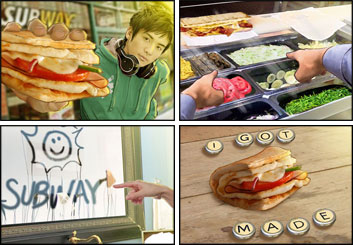 David Case's Food storyboard art