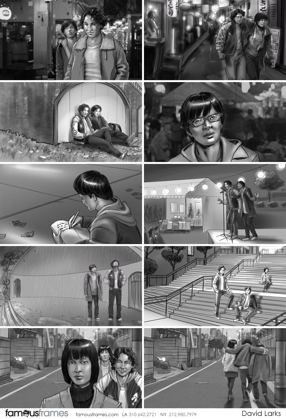 David Larks*'s People - B&W Tone storyboard art (Image #317_113_1493157784)