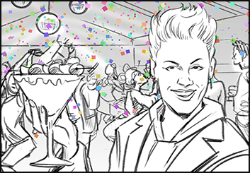 David Larks*'s Music Video storyboard art