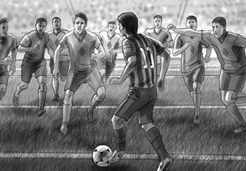 David Larks*'s Sports storyboard art