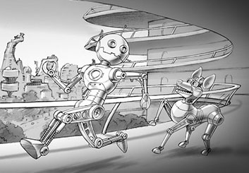 David Larks*'s Characters / Creatures storyboard art