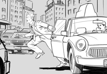 David Larks*'s Action storyboard art