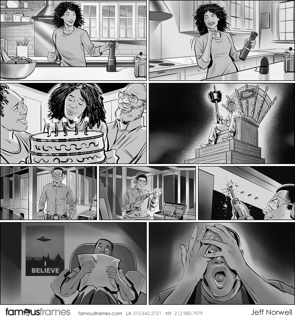 Jeff Norwell's People - B&W Tone storyboard art (Image #319_113_1663707820)