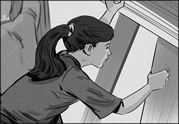 Jeff Norwell's People - B&W Tone storyboard art