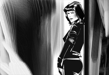 Jeff Norwell's Beauty / Fashion storyboard art