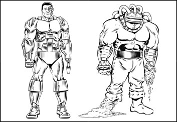 Jeff Norwell's Characters / Creatures storyboard art