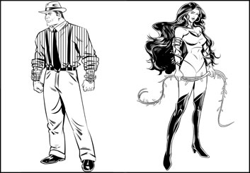 Jeff Norwell's Characters / Creatures storyboard art