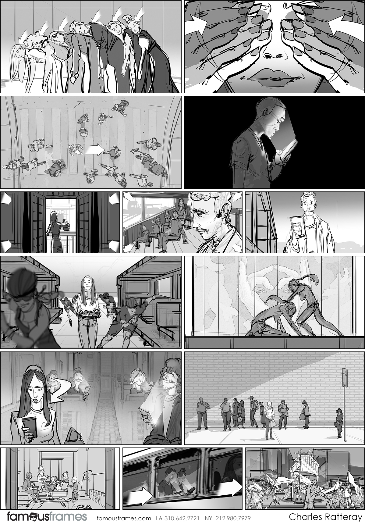 Charles Ratteray*'s People - B&W Tone storyboard art (Image #34_113_1685654610)