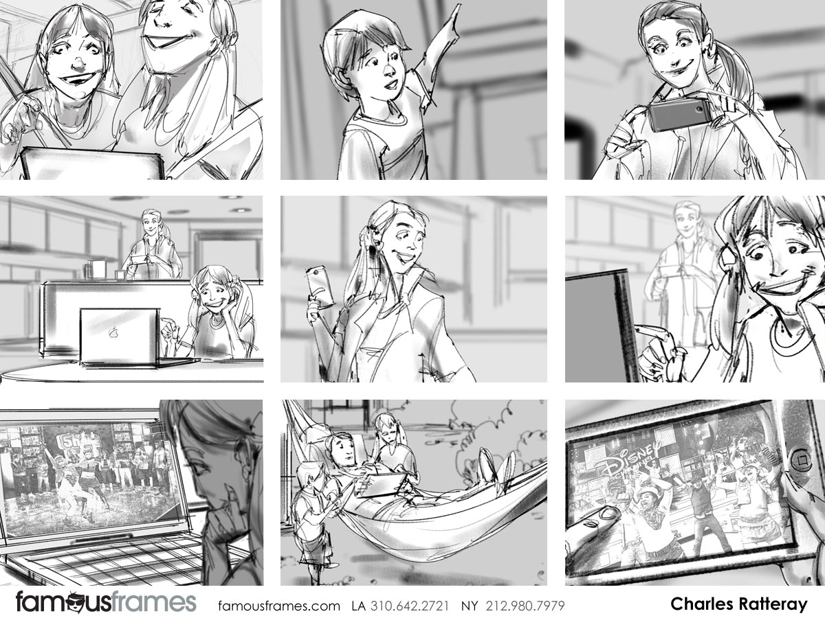 Charles Ratteray*'s People - B&W Line storyboard art (Image #34_114_1399058697)