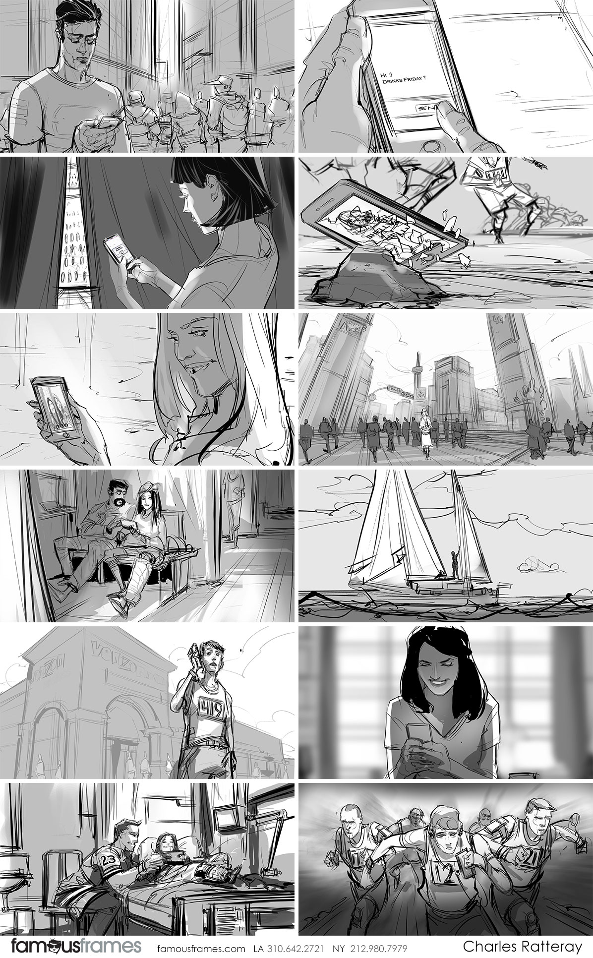 Charles Ratteray*'s People - B&W Line storyboard art (Image #34_20_1485886992)