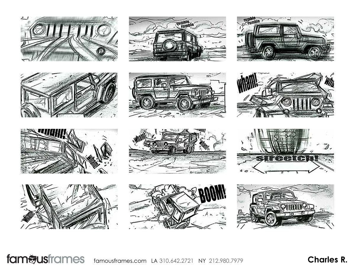 Charles Ratteray*'s Shooting Vehicles storyboard art (Image #34_24_1326143584)