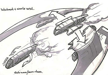 Charles Ratteray*'s Concept Vehicles storyboard art