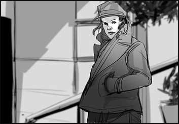 Charles Ratteray*'s People - B&W Tone storyboard art