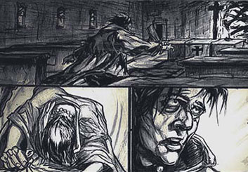 Charles Ratteray*'s Comic Book storyboard art