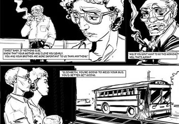 Charles Ratteray*'s Comic Book storyboard art