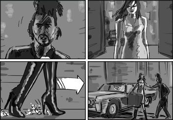 Doug Brode*'s Shootingboards storyboard art