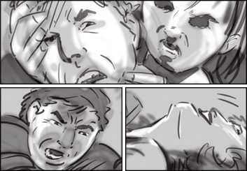 Doug Brode*'s Action storyboard art