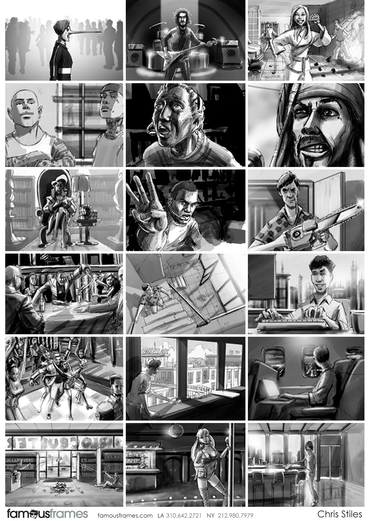 Chris Stiles's People - B&W Tone storyboard art (Image #38_113_1524183719)