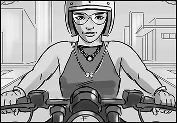 Chris Stiles's People - B&W Tone storyboard art