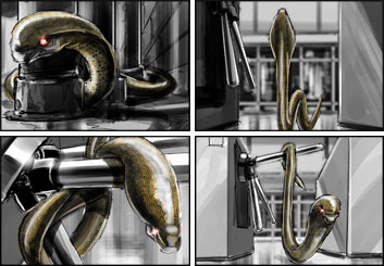 Chris Stiles's Wildlife / Animals storyboard art