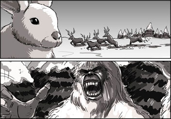 Chris Stiles's Wildlife / Animals storyboard art