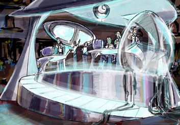 Chris Stiles's Concept Environments storyboard art