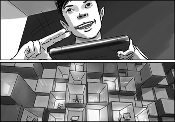 Chris Stiles's Conceptual Elements storyboard art