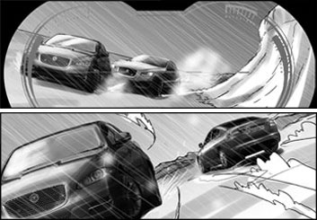 Chris Stiles's Vehicles storyboard art