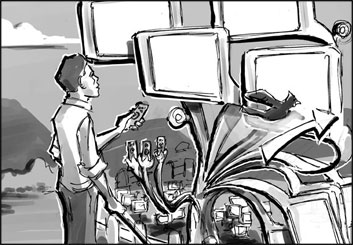 Chris Stiles's Shootingboards storyboard art