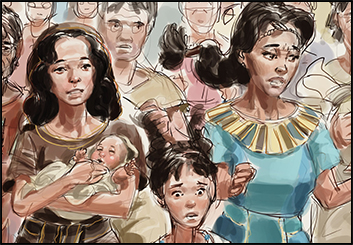 David Hudnut's People - Color  storyboard art