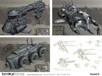 David Hudnut's Sci-Fi storyboard art