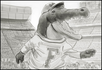 David Hudnut's Sports storyboard art