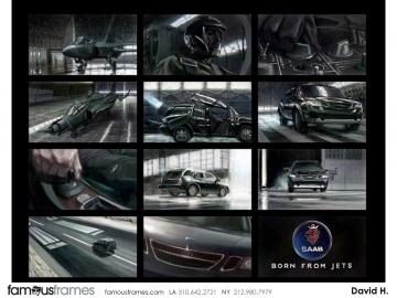 David Hudnut's Vehicles storyboard art