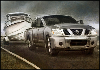 David Hudnut's Vehicles storyboard art