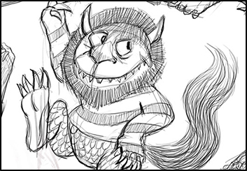 David Hudnut's Characters / Creatures storyboard art