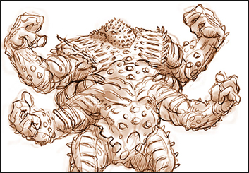 David Hudnut's Characters / Creatures storyboard art