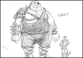 David Hudnut's Characters / Creatures storyboard art