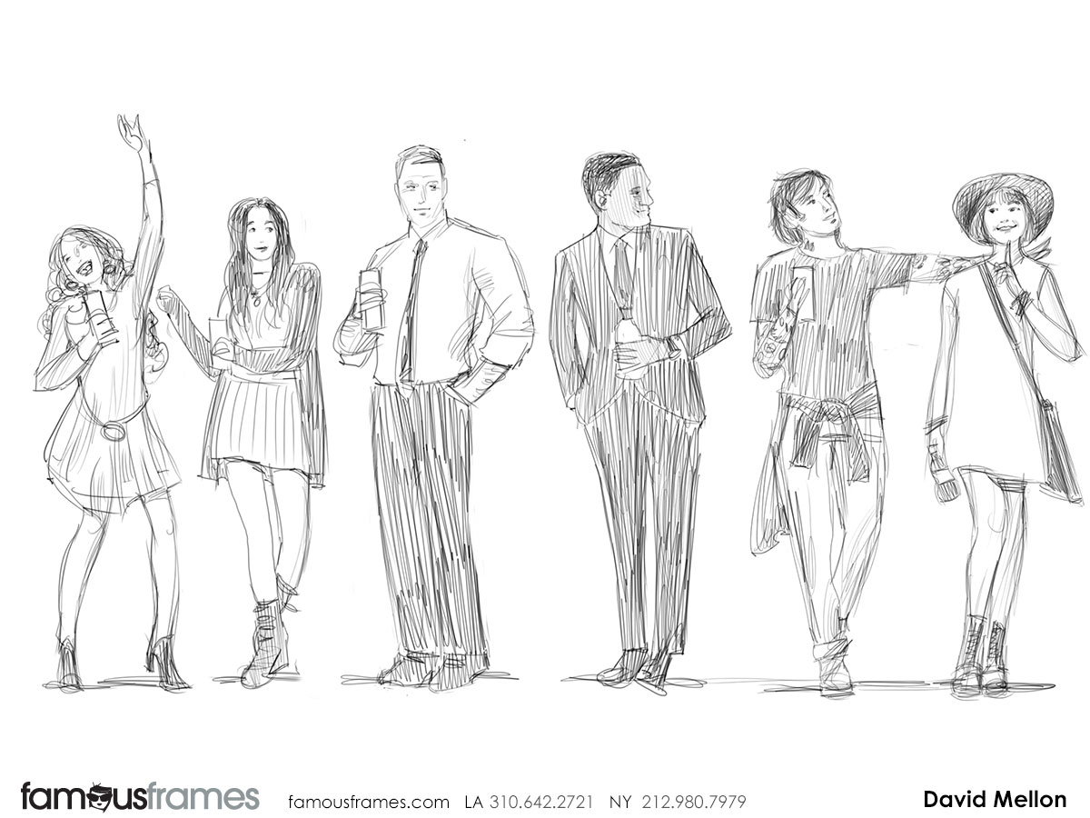 David Mellon's People - B&W Line storyboard art (Image #43_114_1448913218)