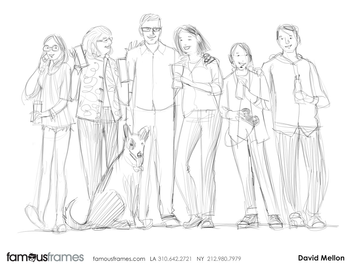 David Mellon's People - B&W Line storyboard art (Image #43_114_1448913231)