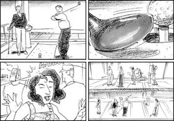 David Mellon's Shootingboards storyboard art