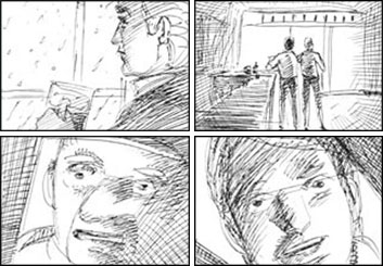 David Mellon's Shootingboards storyboard art