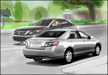 David Mellon's Vehicles storyboard art