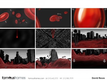 David Reuss's Concept Environments storyboard art