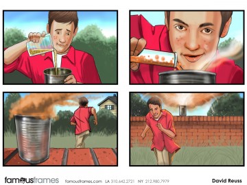 David Reuss's People - Color  storyboard art