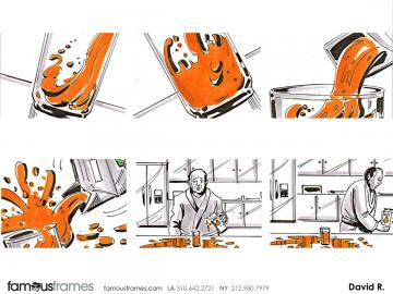 David Reuss's Products storyboard art