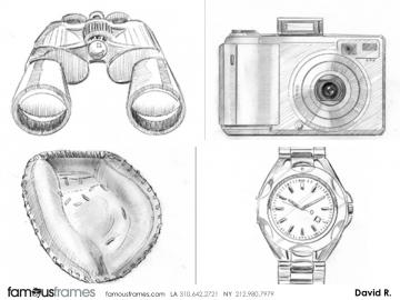 David Reuss's Products storyboard art