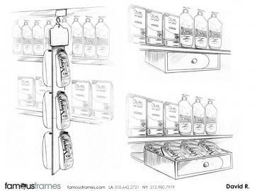 David Reuss's Products storyboard art